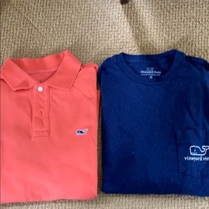 Vineyard Vines - Mens XS, polo & long sleeve tee